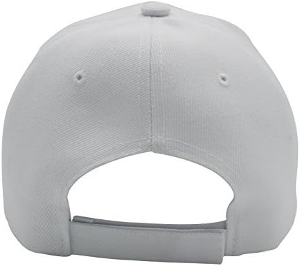 Custom All-Ages Baseball Cap White