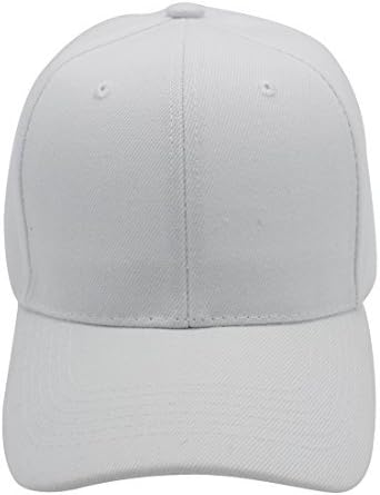 Custom All-Ages Baseball Cap White