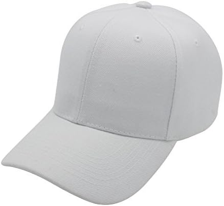 Custom All-Ages Baseball Cap White