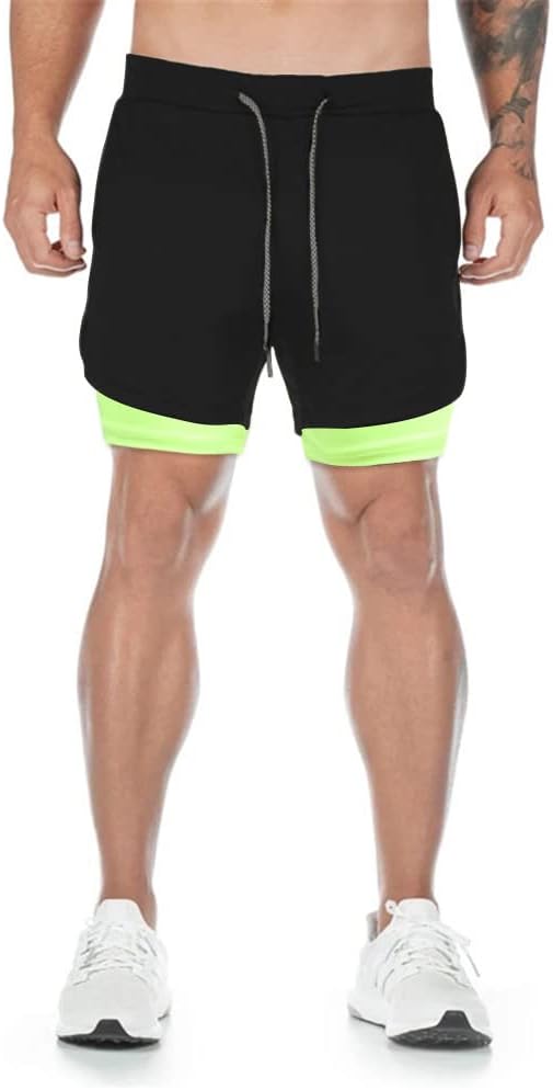 EBI MUAY THAI SHORTS (Black/Light Green)