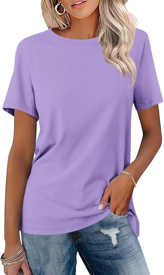 Custom T-Shirt For Women Purple