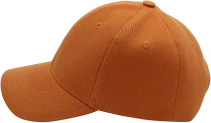 Custom All-Ages Baseball Cap Orange