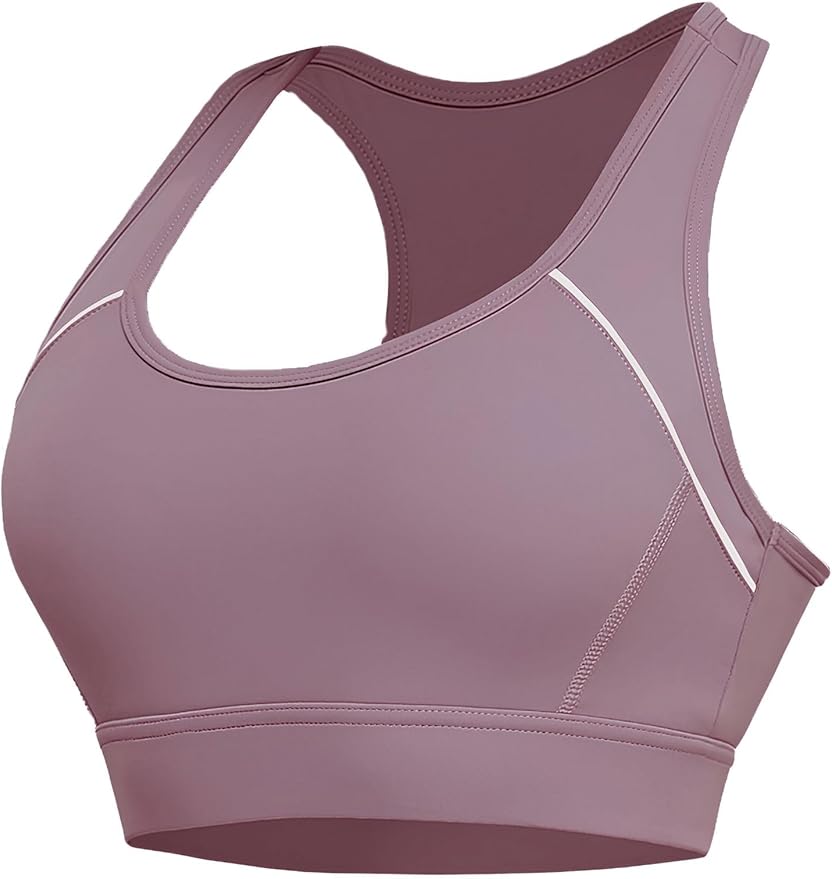 Sports Bras for Women High Support (Bean Paste Red)