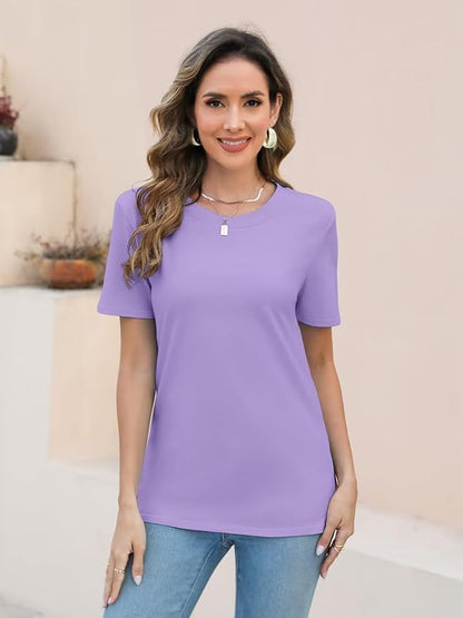 Custom T-Shirt For Women Purple