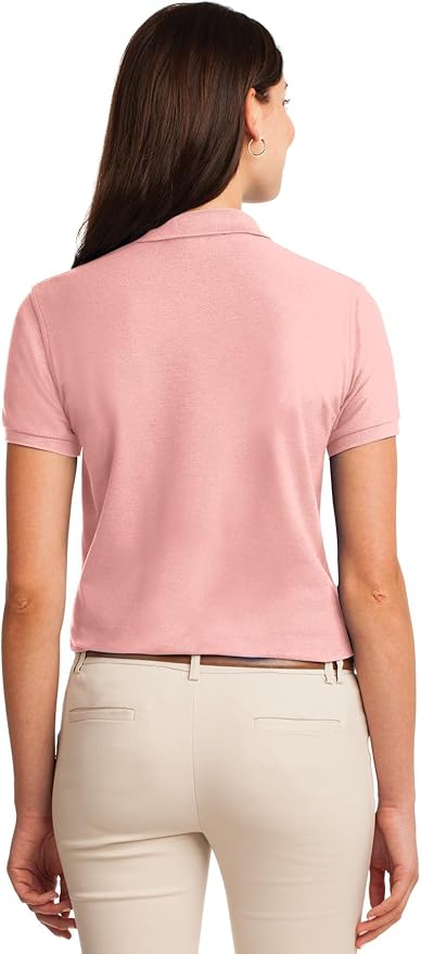 Custom Polo Shirt For women Light Pink