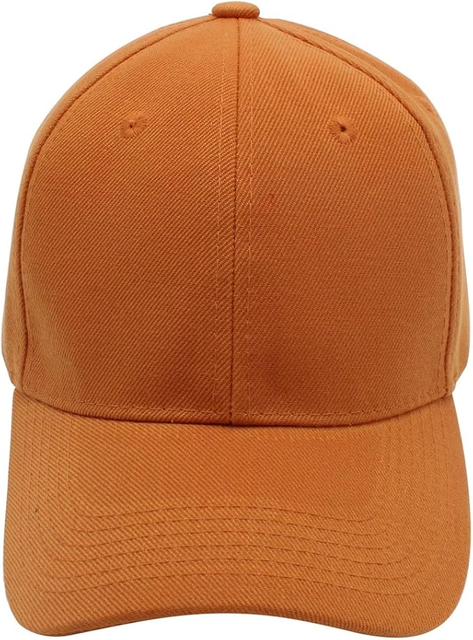 Custom All-Ages Baseball Cap Orange