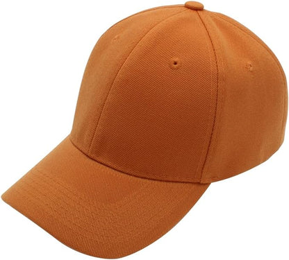 Custom All-Ages Baseball Cap Orange