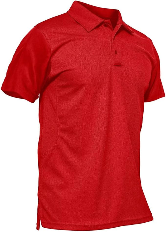 Custom Polo Shirt For Men Red