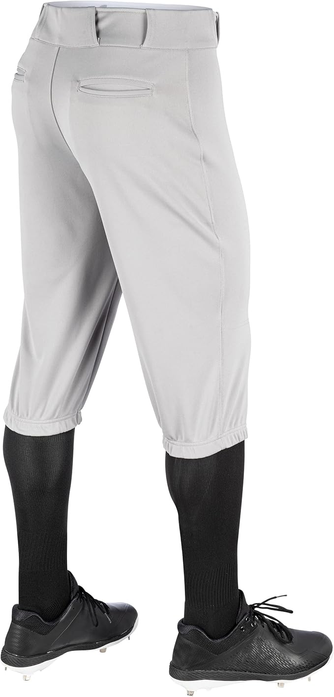 Custom Grey Baseball Pants - Short and Long Styles