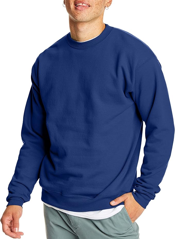 Custom Sweat Shirt For Men Royal Blue