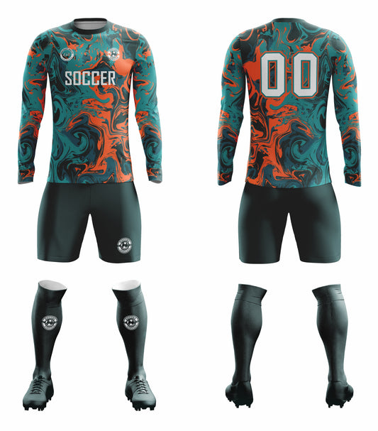 CUSTOM MULTI COLOR GOALKEEPER JERSEY