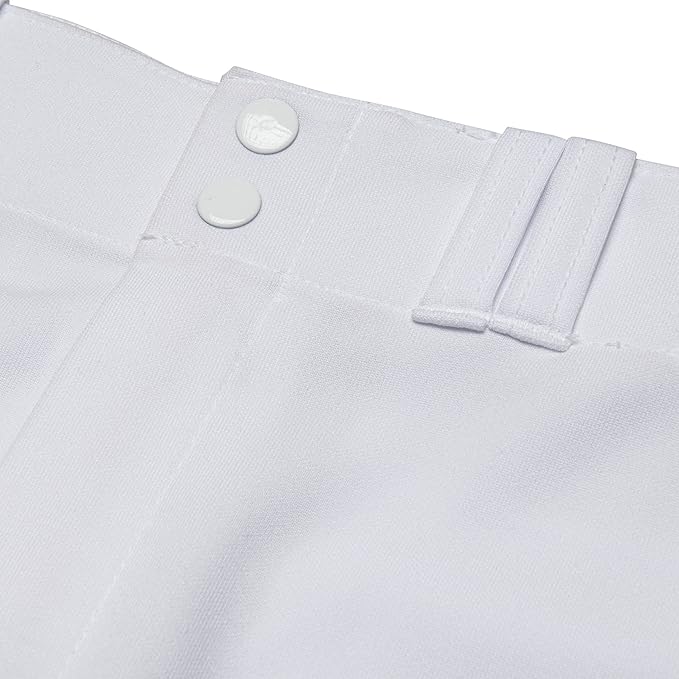 Custom White Baseball Pants - Short and Long Styles