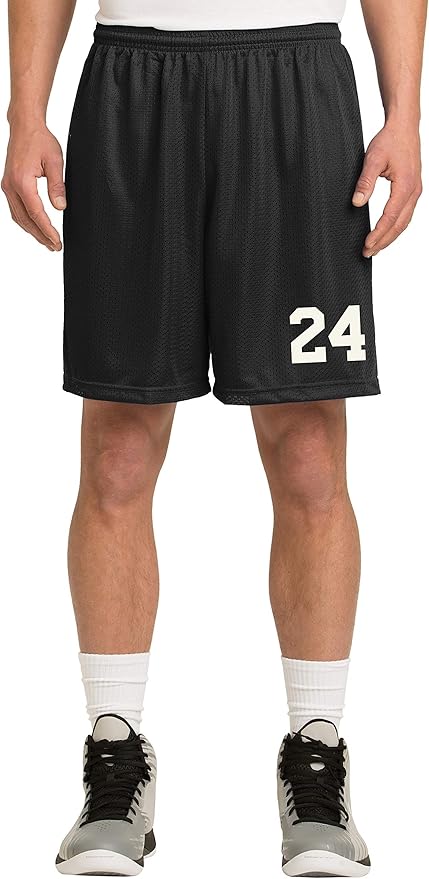 AMERICAN FOOTBALL CUSTOM BLACK TRAINING SHORTS