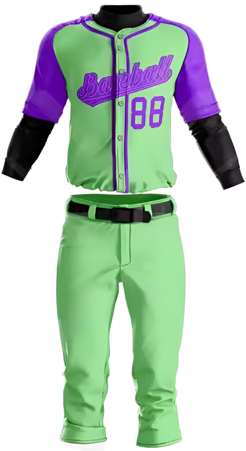 Custom Baseball Lime Green Jersey - Premium Athletic Fit