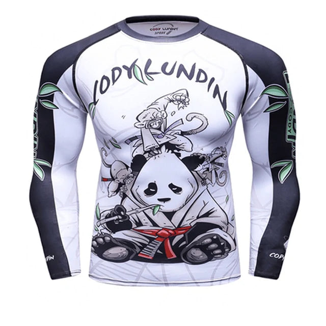 EBI Combat Panda Rash Guard